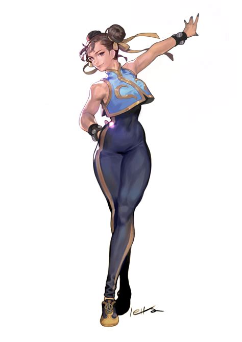 Artstation Chun Li Street Fighter