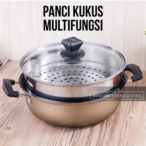 Jual Panci Cm Dandang Kukus Warna Susun Stainless Sup Shabu Shabu