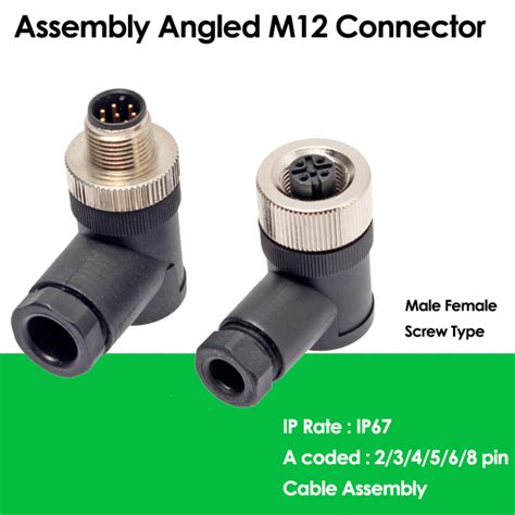 Pin M Female Field Attachable Connector Shine Industry