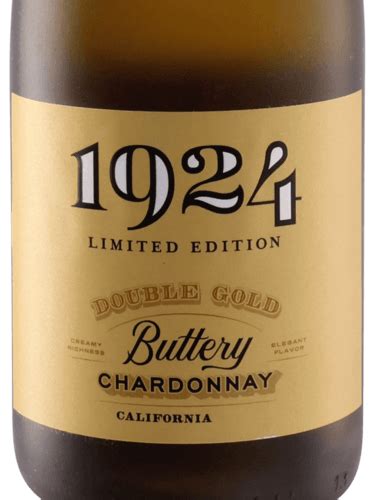 1924 Wines Buttery Double Gold Chardonnay Limited Edition Vivino US