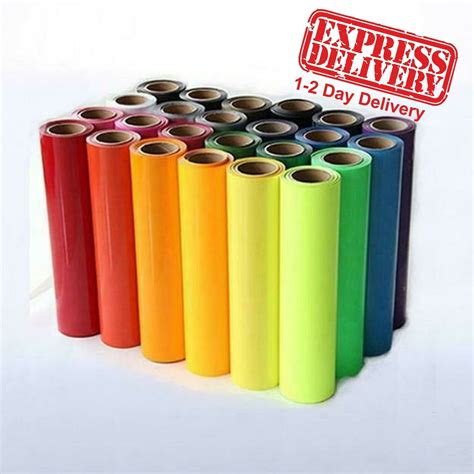 Sticky Back Vinyl Self Adhesive Vinyl Coloured Vinyl Roll Etsy