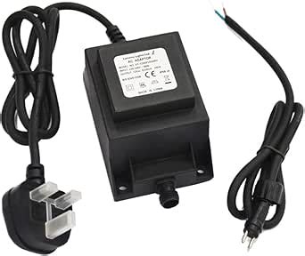 12V AC Low Voltage Outdoor Lighting Transformer 20w - Waterproof - IP68 ...