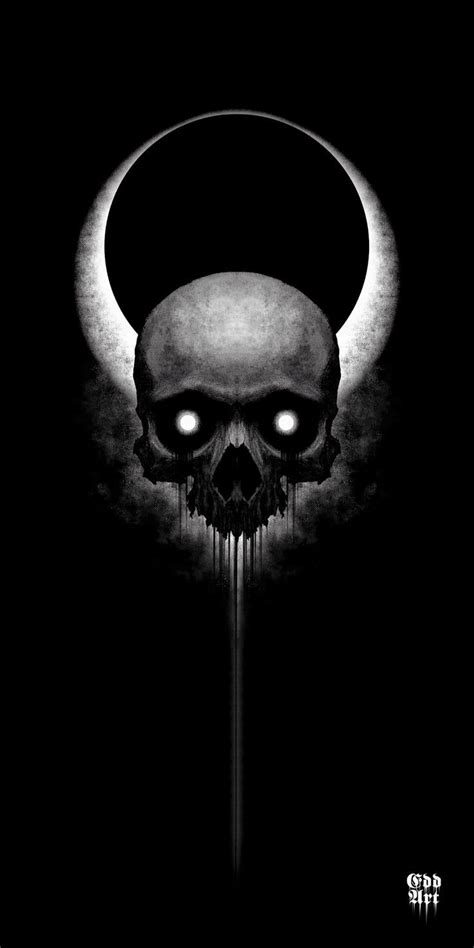 Pin By Goth Bear On Art Black Skulls Wallpaper Dark Art Tattoo