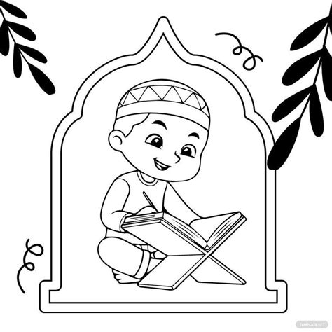 Kids Ramadan Drawing in EPS, Illustrator, JPG, PSD, PNG, SVG - Download | Template.net