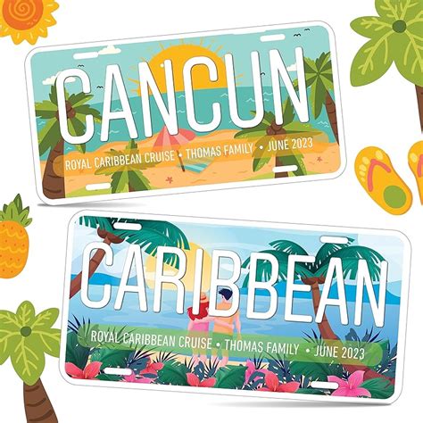 Amazon Caribbean Bahamas Cruise Magnet Door Personalized