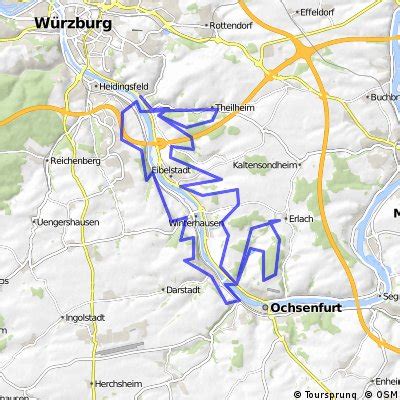 Radwege Und Routen In Und Um Sommerhausen Bikemap Deine Radrouten