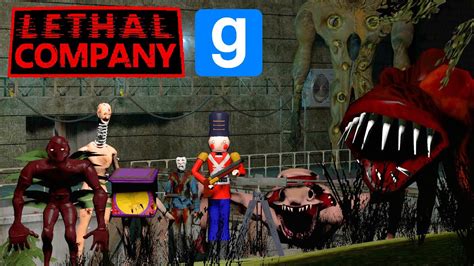 Lethal Company Monsters And Map In Gmod Lethal Company Npcs Garrys