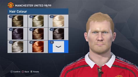 P Scholes Pes 2017 Face And Stats Youtube