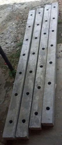 Rectangular Fencing Cement Poles Thickness Inch At Rs Piece In