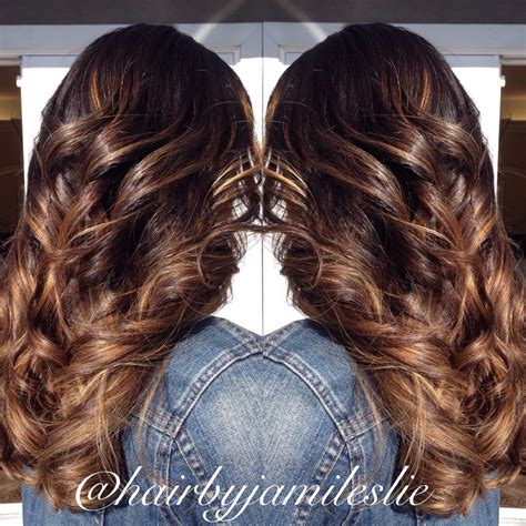 Gorgeous Golden Beige Balayaged Ombré Hair By Jami Leslie Tiger Tail