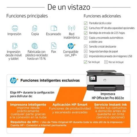 Hp Officejet Pro 8022e ¿merece La Pena Esta Impresora