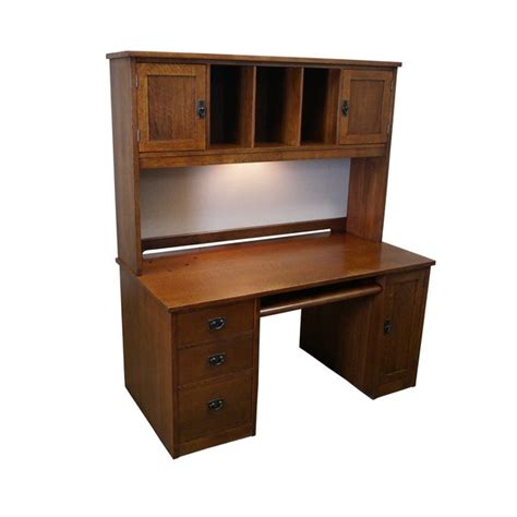 Stickley Mission Oak Home Office Computer Desk Chairish