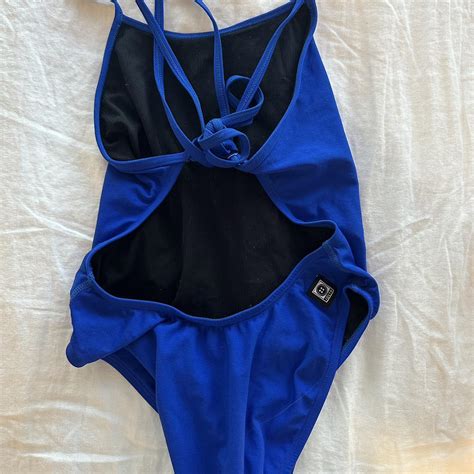 Jolyn Electric Blue Bathing Suit Jolyn Speedo Depop