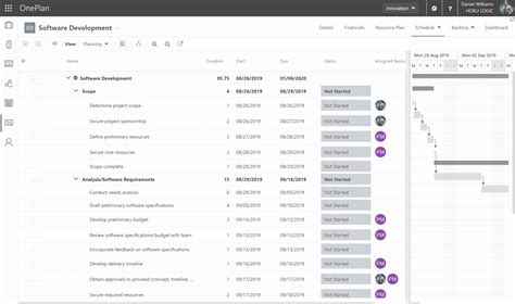 Microsoft Project Oneplan