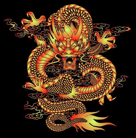 Chinese Dragon Pattern