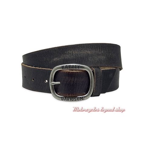 Ceinture Black Label Harley Davidson Homme Motorcycles Legend Shop