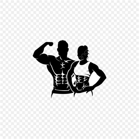 Bodybuilder Pose Silhouette PNG Transparent, Physical Fitness Sport Gym ...