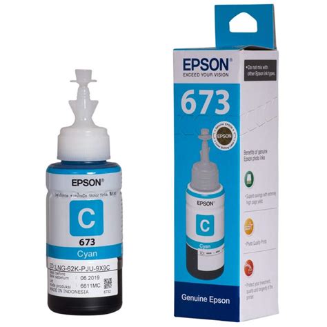 Epson T6735 Ink Bottle Light Cyan Original T6735 MIDTeks