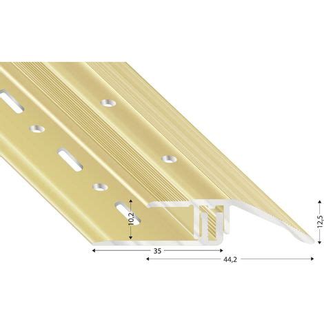 K Gele Schr Gprofil H Henausgleich Bergangsleiste Cm Aluminium Sand