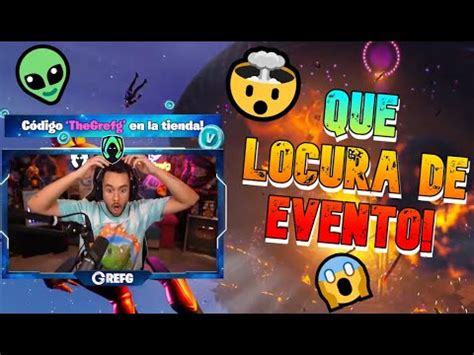 THEGREFG REACCIONA AL EVENTO FINAL DE FORTNITE YouTube