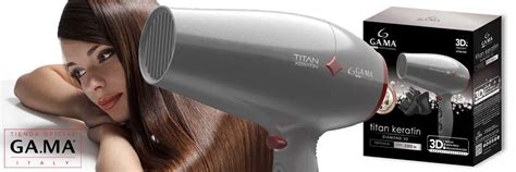 Gama Secador De Pelo Gama Diamond Titan Keratin W Micro Glitt