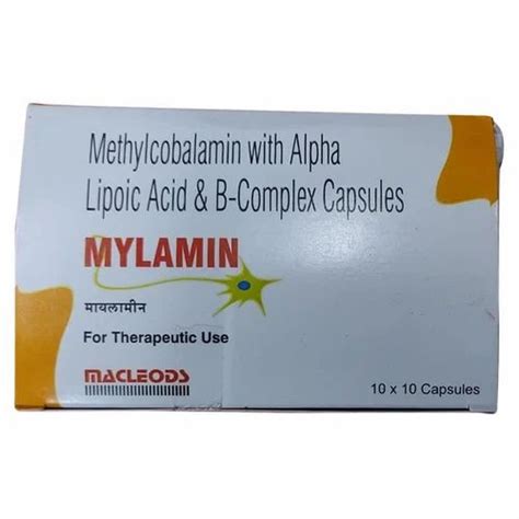 Methylcobalamin With Alpha Lipoic Acid And B Complex Capsules Macledos At Rs 477 Box In Lucknow