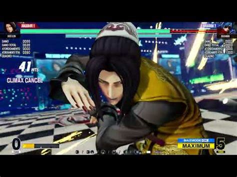 KOF XV DUO LON TRAINING COMBO 72 HITS YouTube