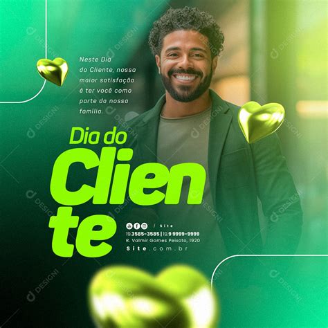 Dia Do Cliente 15 De Setembro Nossa Maior Satisfação Social Media Psd