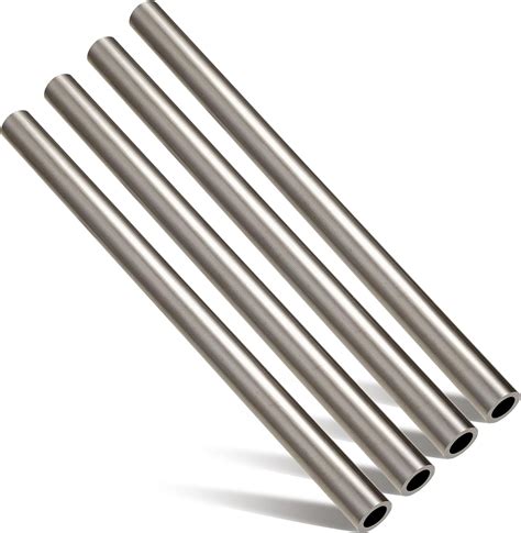 Amazon Gisafai 4 Pcs Cold Rolled Steel Tube Metal Seamless Round