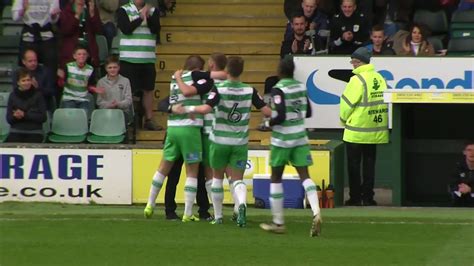 Highlights Yeovil Town 3 0 Crewe Alexandra Youtube