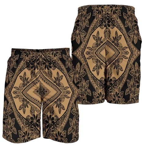 Aio Pride Hawaii Plumeria Polynesian All Over Print Men S Short Aio