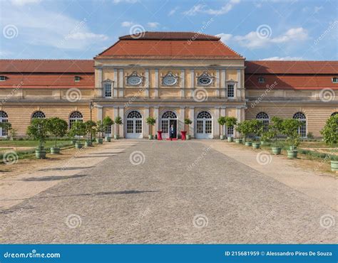 Charlottenburg Schloss Palace And Statue Friedrich Wilhelm I Royalty