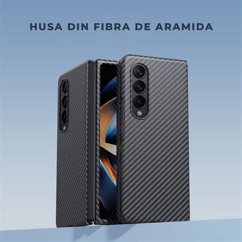 Husa Din Fibra De Aramida Pentru Samsung Z Fold 4 PremiumCell