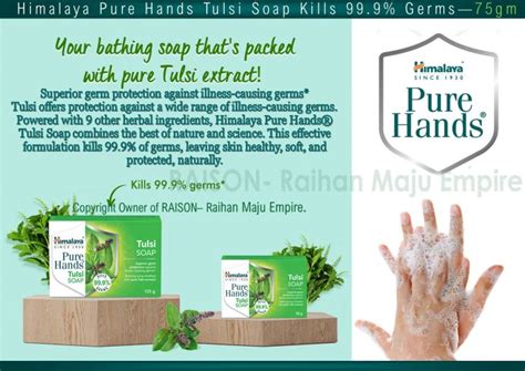Himalaya Pure Hands Tulsi Soap 75gm Lazada