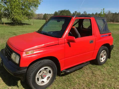 1992 Geo Tracker 2 Wheel Drive For Sale Photos Technical