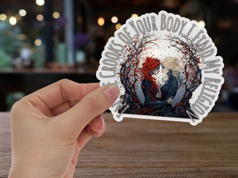 Lesbian Sticker Sapphic Vinyl Decal Sappho S Poem In The Etsy