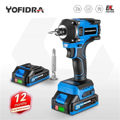 Yofidra N M Brushless Electric Screwdriver Gears Cordless Electric