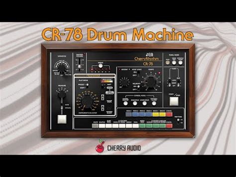 Cr Drum Machine Cherry Audio