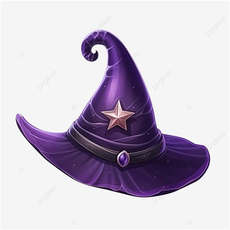 Viejo Sombrero De Bruja O Mago Morado Con Parches Elemento De Disfraz