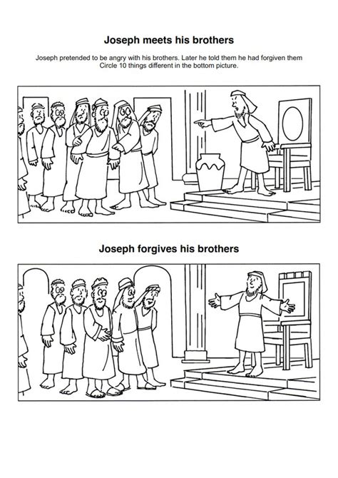 Image Result For Joseph Forgives His Brothers Sunday School