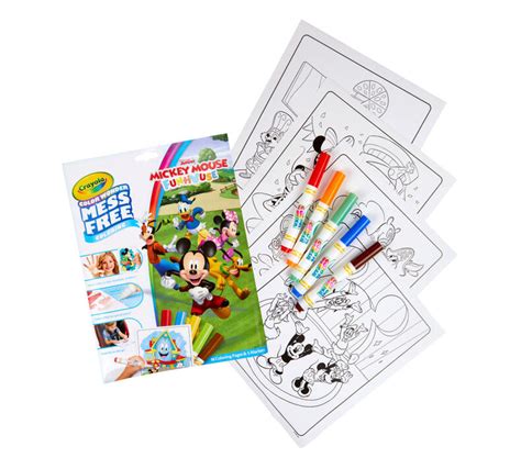 Mickey Mouse Funhouse No Mess Coloring Set | Crayola