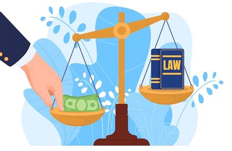 La corrupción, la mano pone dinero en escala, el soborno, aislado en ...