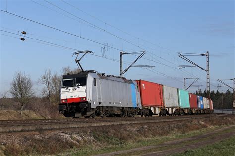 RTB Cargo 186 107 7 Containerzug Waghäusel RTB Cargo 186 Flickr