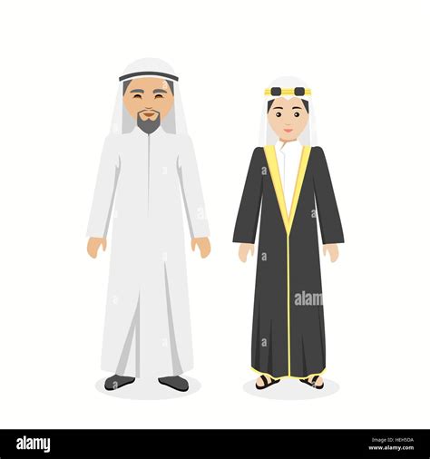 Saudi Arabia Traditional Clothes People Arab Traditional Muslim