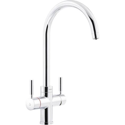 Abode Prostream 3 In 1 Swan Spout Monobloc Kitchen Sink Mixer Tap