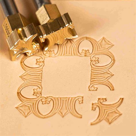 lt border  corner premium leather stamping tools  professiona