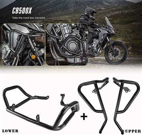 Fatexpress Crash Bars For Honda Cb X Highway Lower Upper