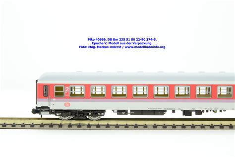 Piko 40660ff DB Schnellzugwagen Modellbahninfo Org