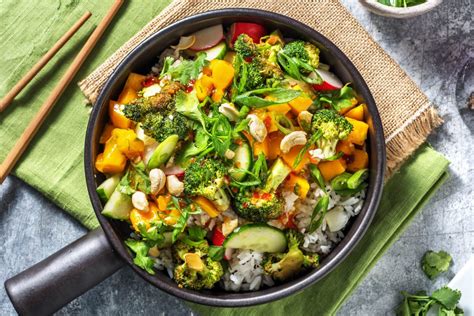 Sommer Bowl Mit Mangoreis Rezept Hellofresh