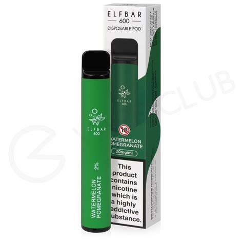 Watermelon Pomegranate Elf Bar Disposable Vape